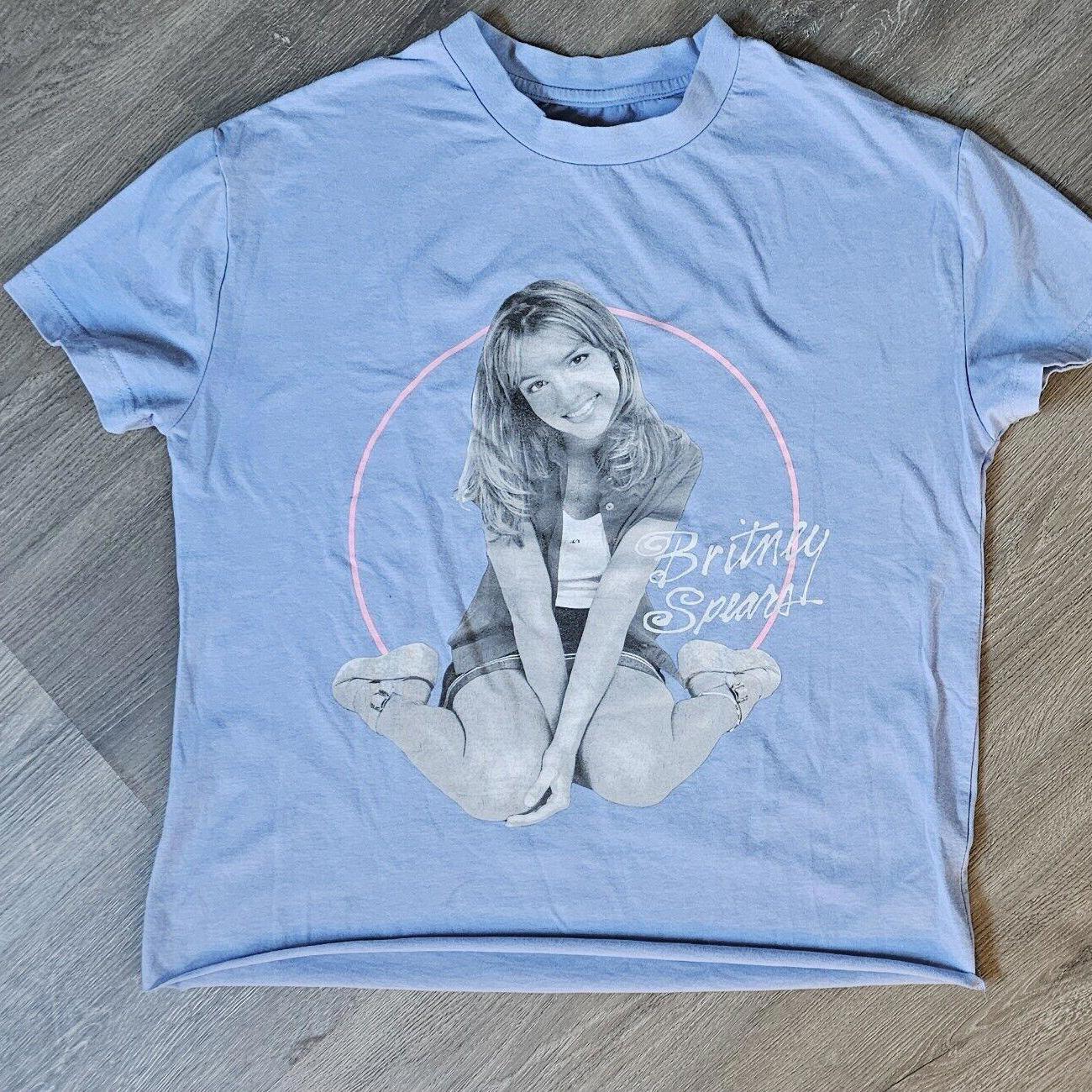 Britney Spears Brand Cutoff Crop TShirt DancePop Tee Medium Soft